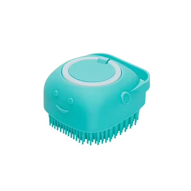 Soft Silicone Pet Bath &
Massage Brush
