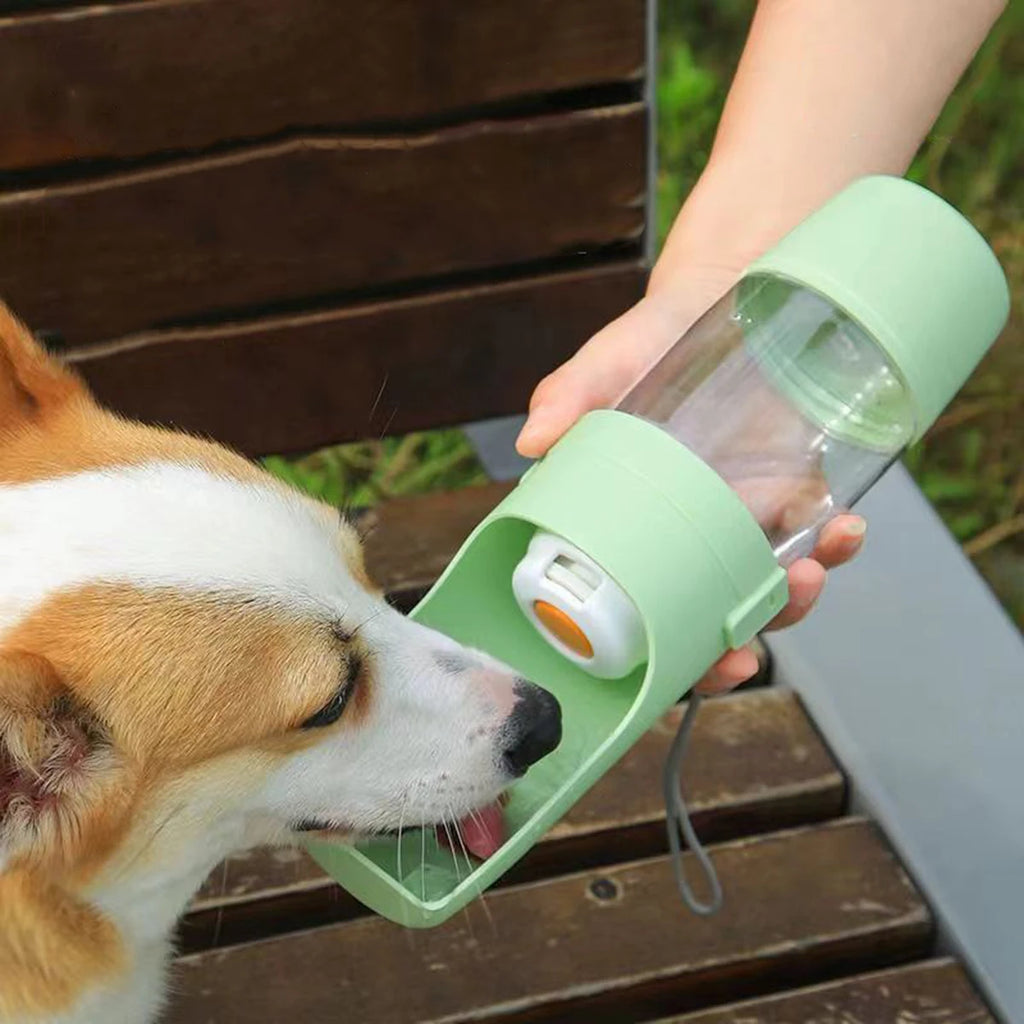 4-in-1 Portable Pet Travel Water & Food Bottle