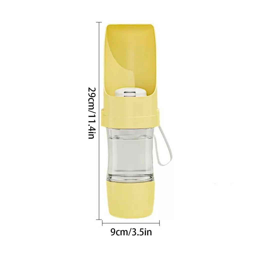4-in-1 Portable Pet Travel Water & Food Bottle