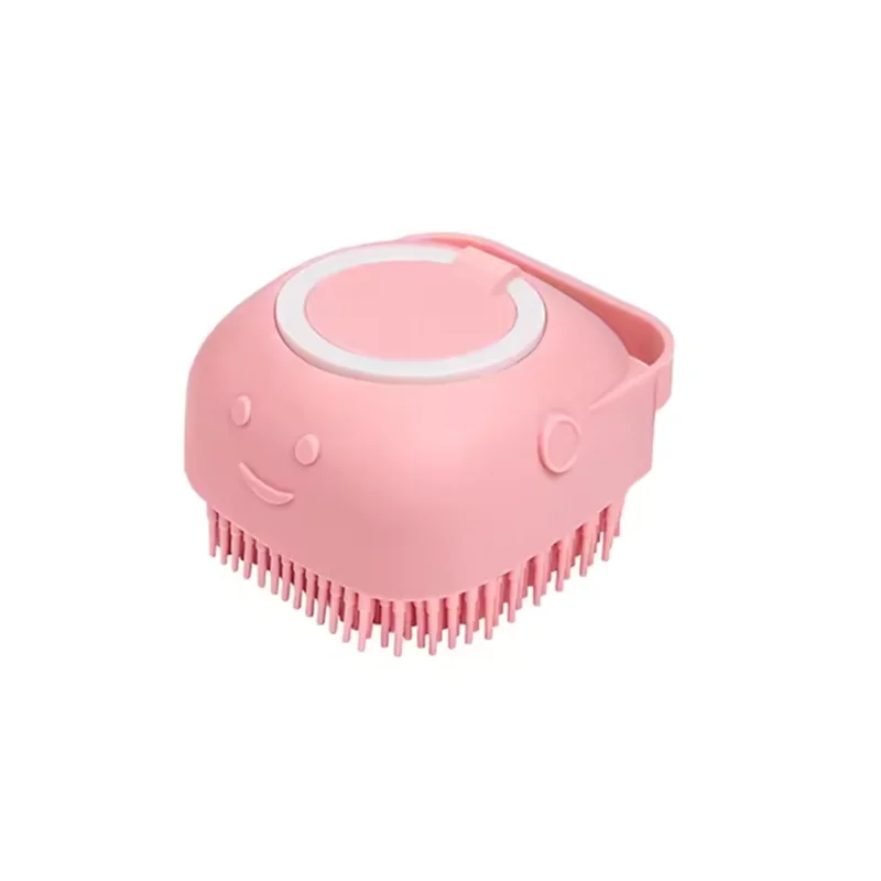 Soft Silicone Pet Bath &
Massage Brush