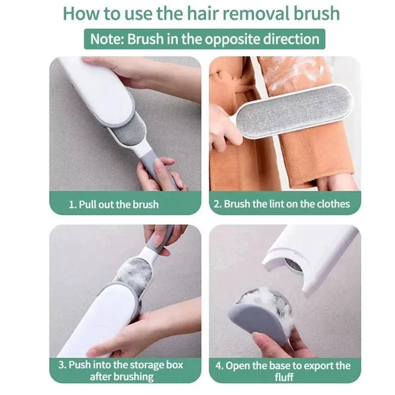 Reusable Static Pet Hair
Removal Roller