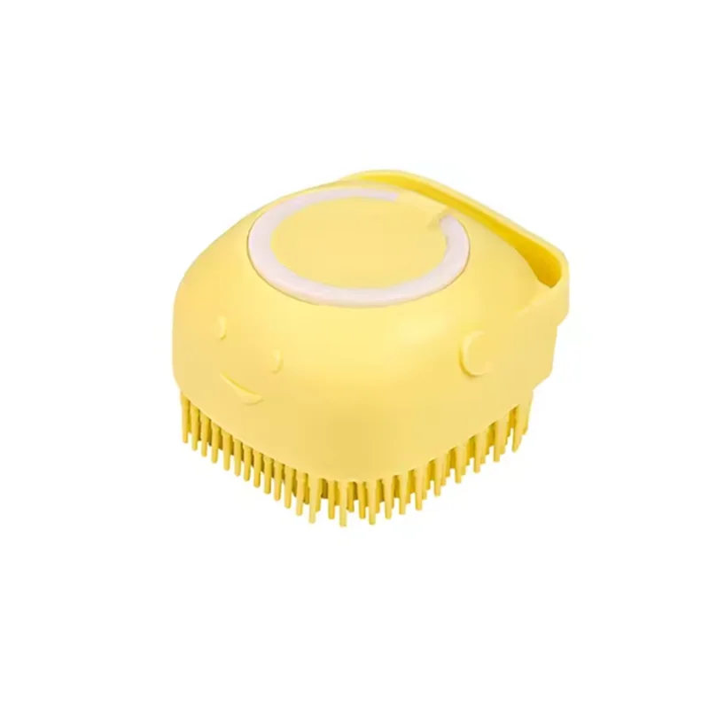 Soft Silicone Pet Bath &
Massage Brush